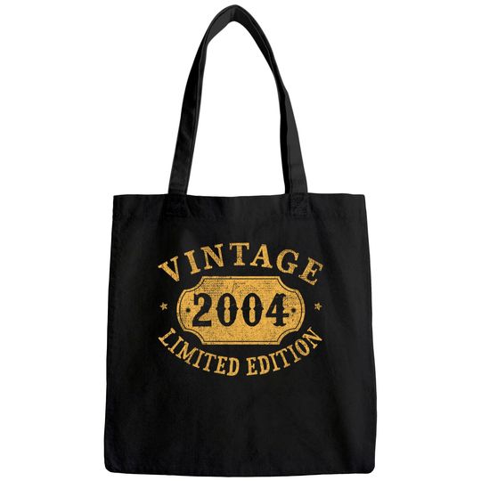 2004 17 years old 17th Birthday, Anniversary Gift Limited Tote Bag
