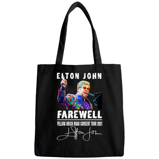 Graphic Elton Arts John Country Music Vintage Tour 2021 Arts Tote Bag