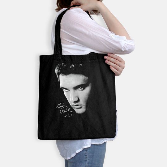 Popfunk Elvis Presley Signature Heartthrob Music Tote Bag