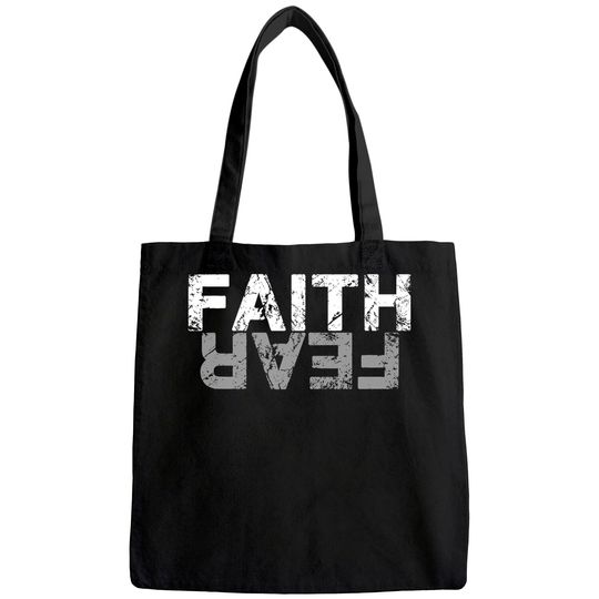 Faith Over Fear Premium Tote Bag