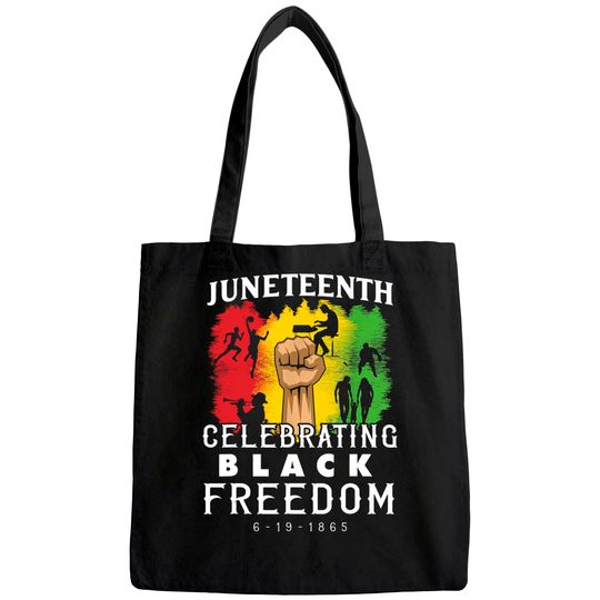 Juneteenth Men's Tote Bag Celebrate Black Freedom