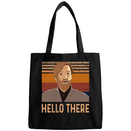 OBI Wan Kenobi Hello There Unisex Tote Bag
