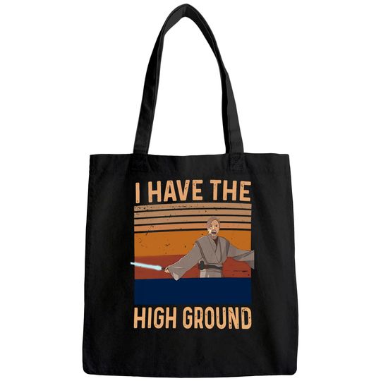 OBI Wan Kenobi i Have The high Ground Unisex Tote Bag