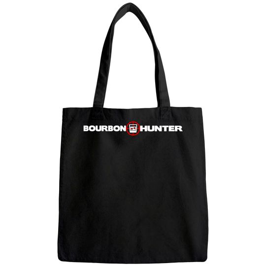 Bourbon Hunter Novelty Bourbon Whiskey Lover Tote Bag