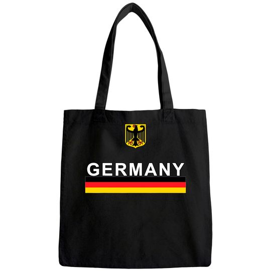 Euro 2021 Men's Tote Bag Germany Sporty Flag and Emblem