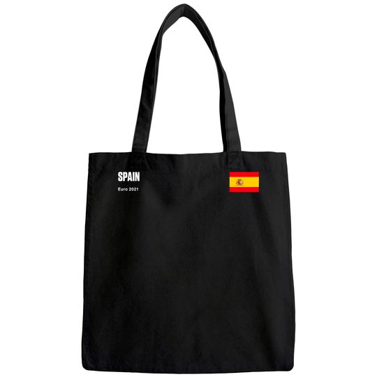 Euro 2021 Men's Tote Bag Spain Football Team Double-Sided