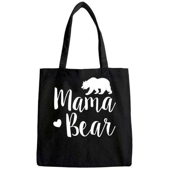 ZILIN Women's Mama Bear Tote Bag Short Sleeve Lettering Graphic Cute Tees Summer Tops