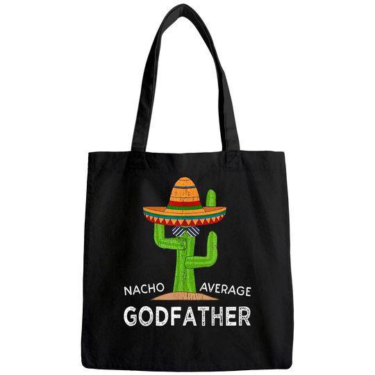 Fun Godparent Humor Gifts | Funny Meme Saying Godfather Tote Bag