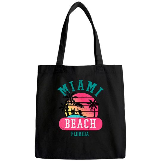 Men's Tote Bag Miami Beach Florida