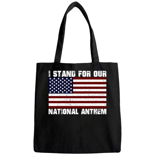 U.S Flag Patriotic Military Army Mens Tote Bag Printed & Packaged in The USA
