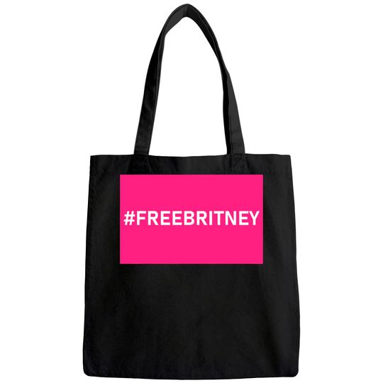 Free Britney Pink Tote Bag