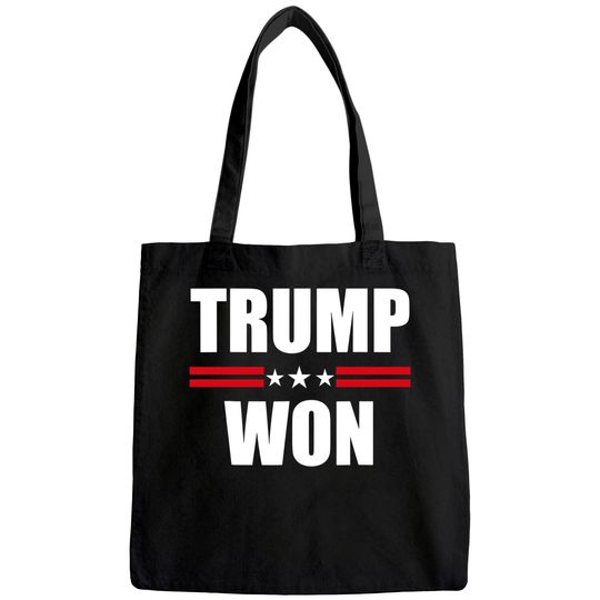 Trump Won Tote Bag