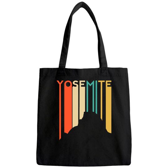 Yosemite National Park Vintage California Tote Bag