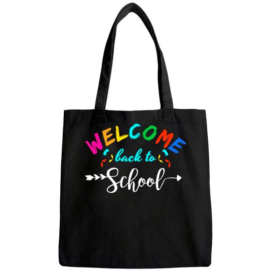 Welcome Back To School Tote Bag