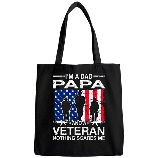 Veterans Day I'm A Dad Papa Tote Bag