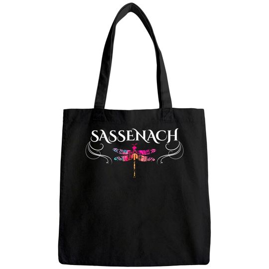 Outlander Sassenach Dragonfly Tote Bag