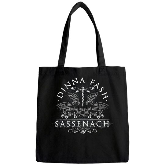 Outlander Sassenach Dragonfly Tote Bag