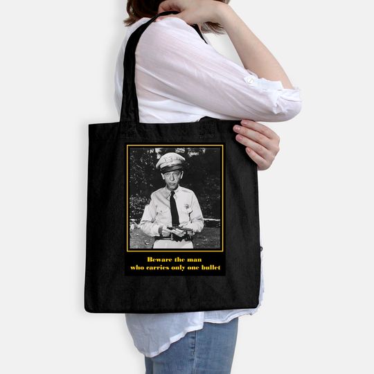 Nirvan The Andy Griffith Show Barney Fyfe Quote Unisex Tote Bag
