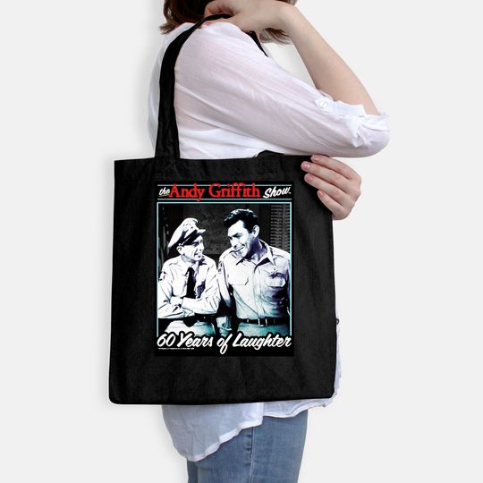 The Andy Griffith Show 60 Years of Laughter Unisex Tote Bag