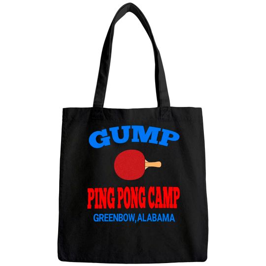 Nirvan Forrest Gump Ping Pong Camp Unisex Tote Bag