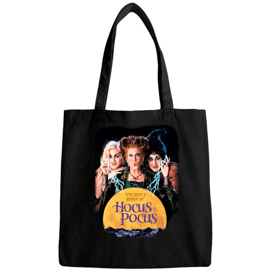 Hocus Pocus Tote Bag Short Sleeve Graphic Classic Movie Tee Top
