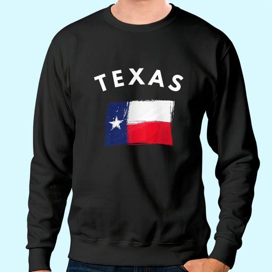 Texas Fans State of Texas Flag Sweatshirt