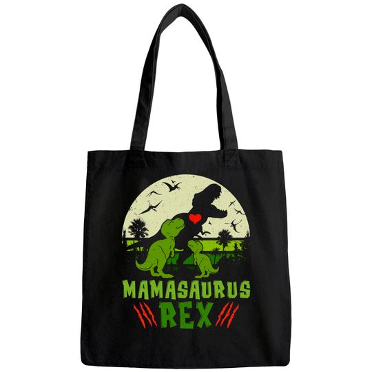 Womens Mamasaurus Rex T Rex Dinosaur Cute Mother's Day Gifts Tote Bag