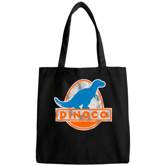 Pixar Cars Iconic DINOCO Dinosaur Logo Tote Bag