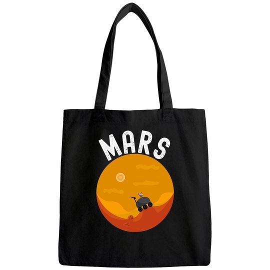 Mars Rover Land Space Landing Tote Bag