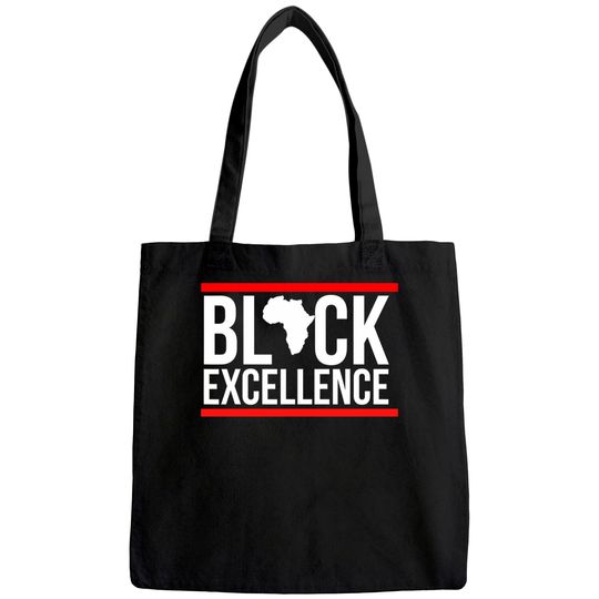 Black Excellence African American Tote Bag