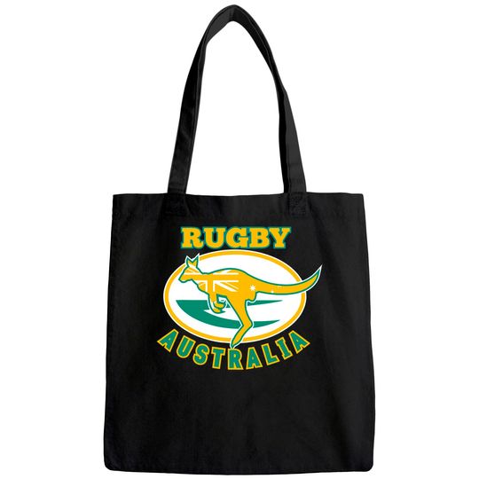 Australia Rugby, Wallabies Rugby Jersey, Australian Flag Tote Bag