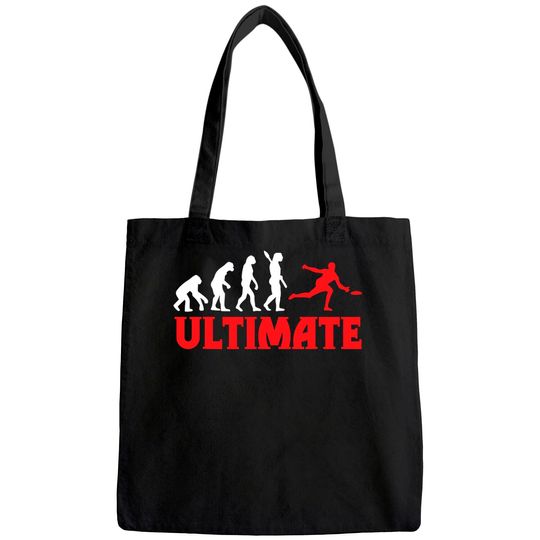 Great Ultimate Frisbee Evolution Gift Tote Bag