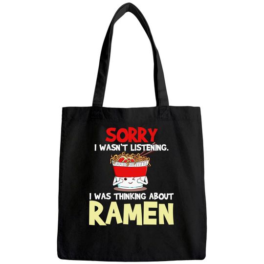 Ramen Japanese Noodles Tote Bag