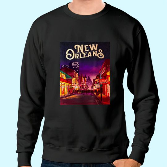 New Orleans French Quarter Sweatshirt