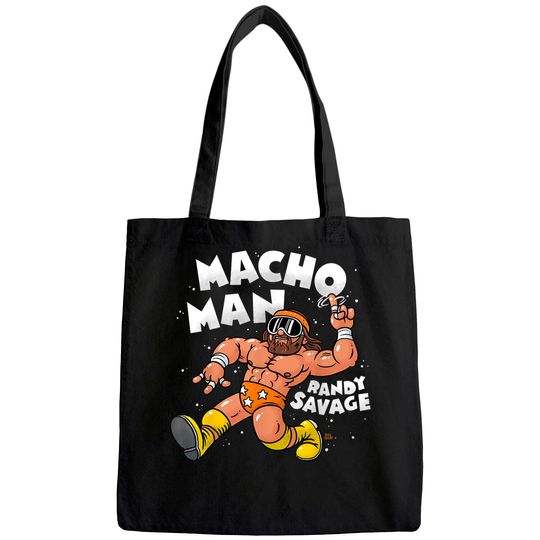 Macho Man Randy Savage Bill Main Graphic Tote Bag