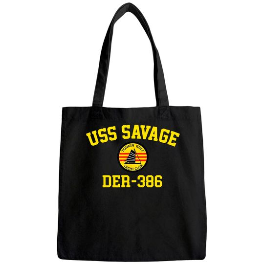 USS Savage DER-386 Tote Bag