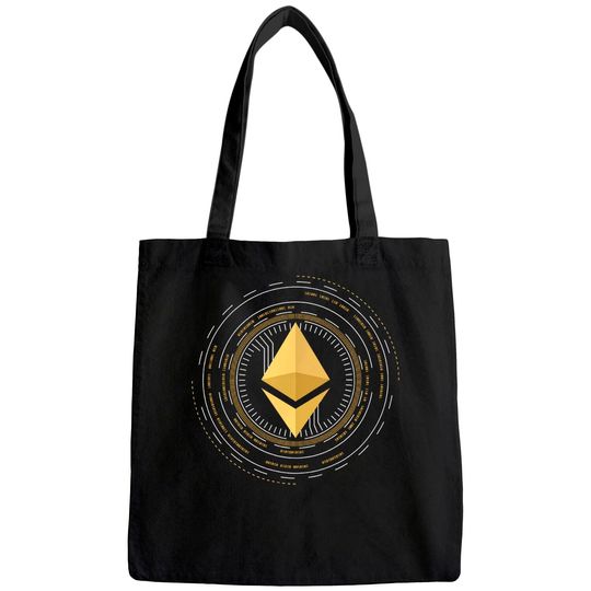 Ethereum Cryptocurrency Crypto Blockchain Tote Bag