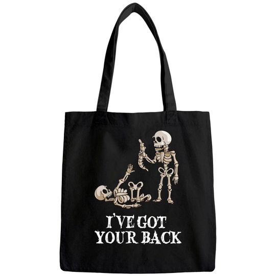 I Got Your Back Stick Tote Bag Friendship Sarcastic tee Tote Bag