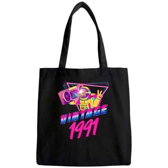 30th Birthday Vintage 1991 Tote Bag