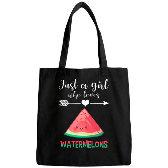 Watermelon Lover Tote Bag Humor Melon Quote Girl Watermelons Tote Bag