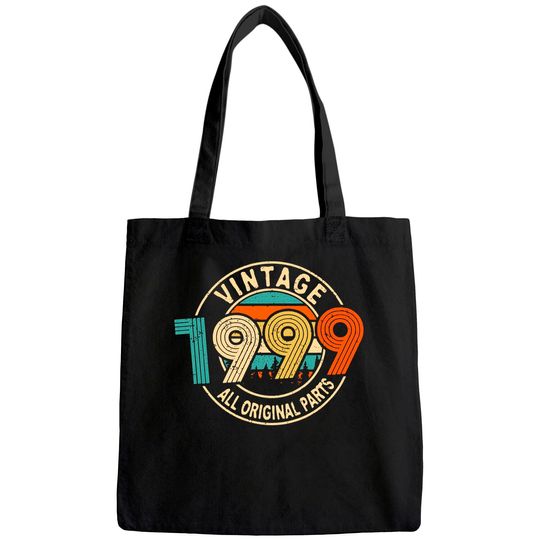 Vintage 1999 22nd Birthday Tote Bag