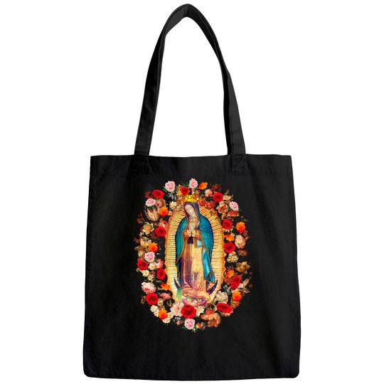 Our Lady of Guadalupe Virgin Mary Catholic Tote Bag