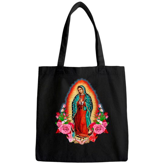 Our Lady of Guadalupe Saint Virgin Mary Tote Bag