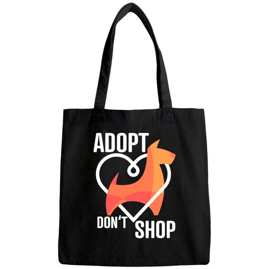 Adopt Don't Shop - Animal Rescuer Tote Bag
