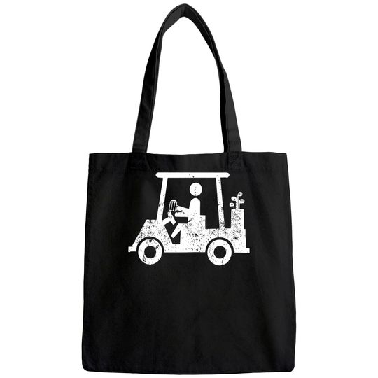 Golfer Holding Beer Funny Golf Outing Tote Bag