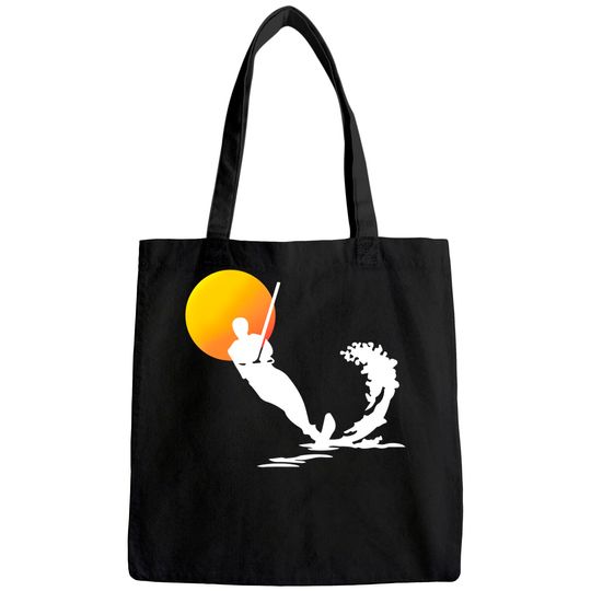 Water Skiing | Cool Surface Water Sport Lovers Gift Tote Bag