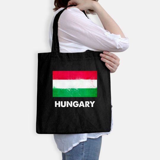 Hungary Flag Tote Bag