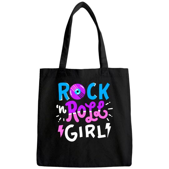 Rock N Roll Music Tote Bag
