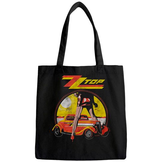ZZ Top Legs Fitted Jersey Tote Bag