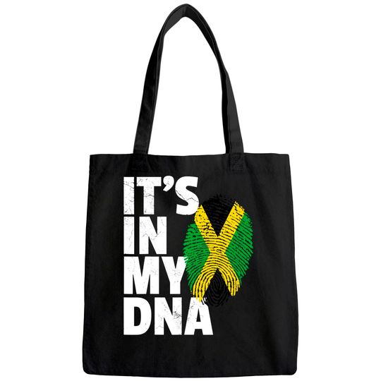 It's in My DNA Jamaica Flag Tote Bag